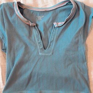 urban outfitters out from under go for gold seamless top purple